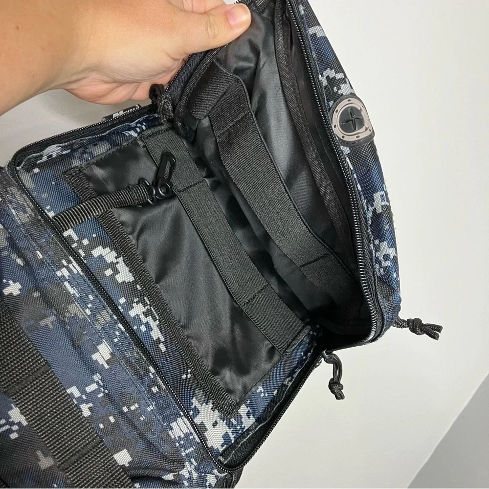 Nexpak tactical day pack‎ black & blue camouflage small/medium size